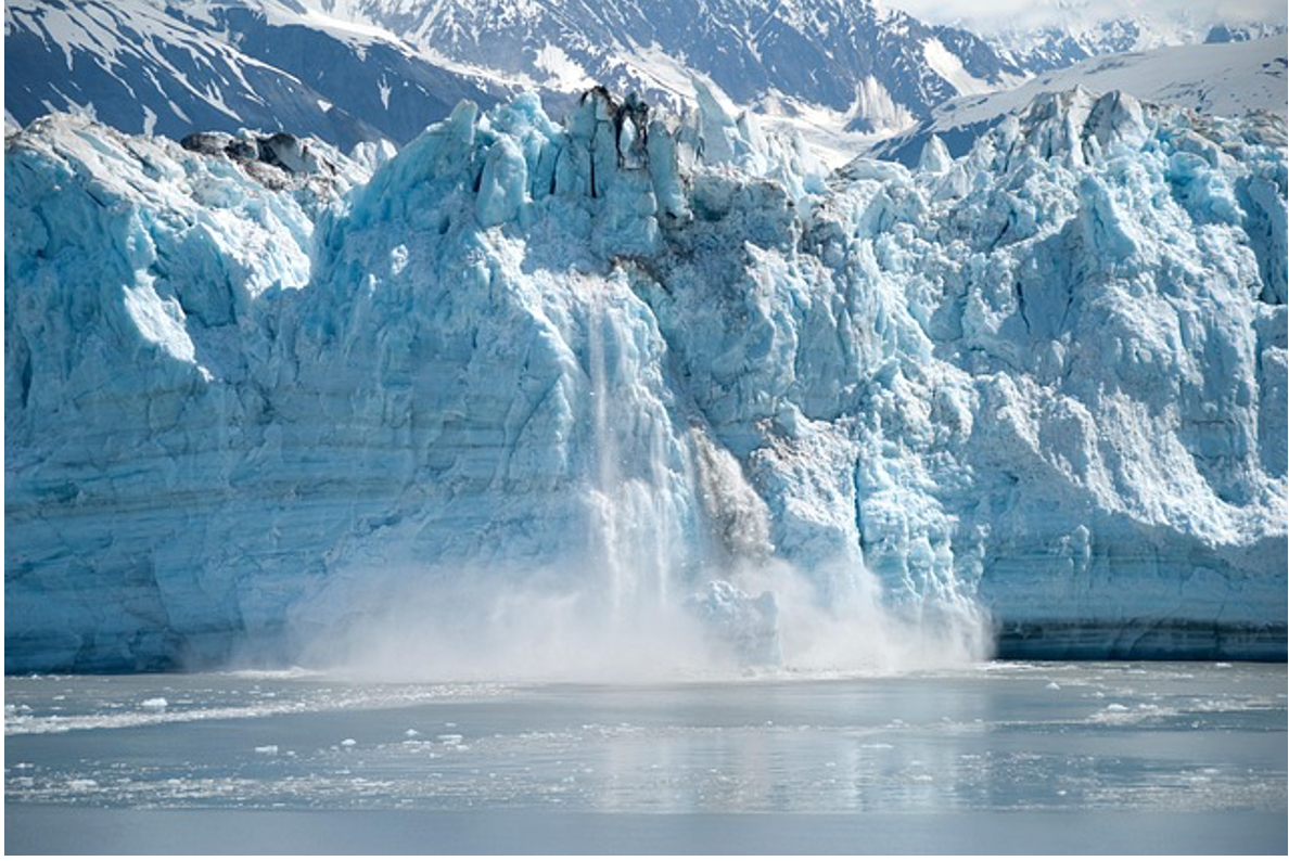 Credit: Pixabay (Alaskan Glacier)